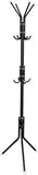 12 Hook Coat Racks Stand Black